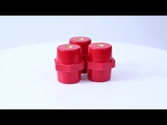 低電圧樹脂容量隔熱器 オーダーメイド レッド エポキシ バスバー隔熱器 SM20 M5 BMC