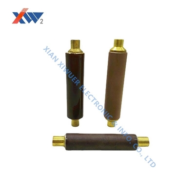24kV High Voltage Ceramic Capacitor Core Rod with 80pF Nominal Capacitance