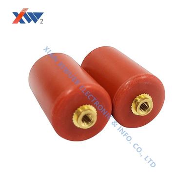 Door handle capacitor with leadless press-fit series structure