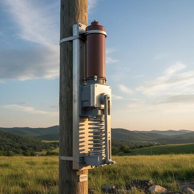 Outdoor Automatic Circuit Recloser with Embedded Pole and High Voltage Ceramic Capacitor for 11KV-38KV Featuring Vertically Integrated Manufacturing and Spring Mechanism