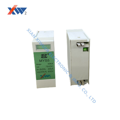 SPD MYS5 40kA 75V 超電圧保護装置 IP20 通信電力を保護する 48V DCシステム