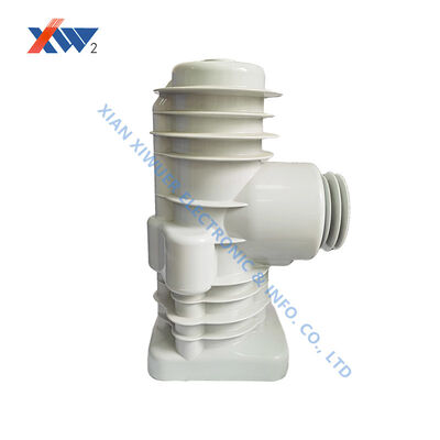 組み込みポールと高圧セラミックコンデンサータを備えた屋外自動回路再閉機 11KV-38KV 垂直に統合された製造とスプリングメカニズム